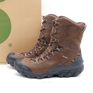NEW Men's Oboz Bridger 10" Insulated B-Dry Waterproof Hiking Boots 82501